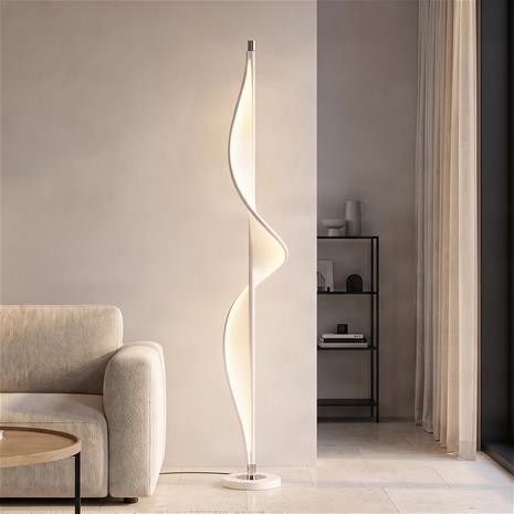 Lucande Edano -LED-lattiavalaisin