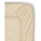 MIDNATT Fitted Sheet Sorbetto - LIGHT YELLOW - 160X200 cm