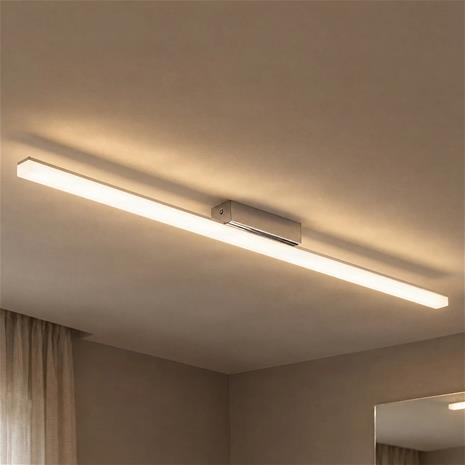 Pitkänomainen LED-kattolamppu Levke, IP44 – kuva 6/7