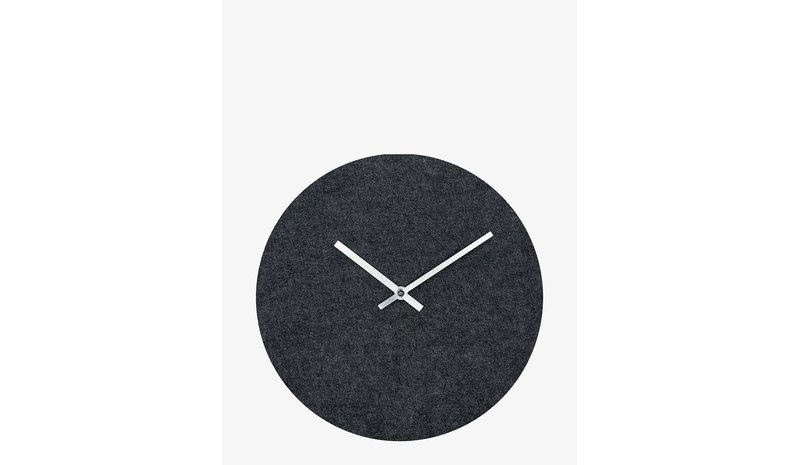 HEMVERK Wall Clock - DARK GREY - Ø28