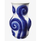 KÄHLER Tulle Vase H22.5 Cm Blue - BLUE - 22.5 cm