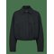 MANGO Pinstripe Bomber Jacket - GREY - L – kuva 1
