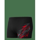 SPEEDO Medley Logo Aquashort - ANTHRACITE/HIGH RISK RED - 34