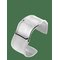 BY JOLIMA Cuff - SILVER - One Size 6 cm – kuva 1