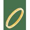 BY JOLIMA Celeste Bangle - GOLD - One Size 6 cm – kuva 1