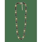 BUD TO ROSE Velvet Resin Long Necklace Mix - MIX - One Size
