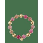 BUD TO ROSE Kelly Bracelet Pink/Gold - GOLD - One Size