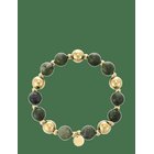 BUD TO ROSE Kelly Bracelet Green/Gold - GOLD - One Size