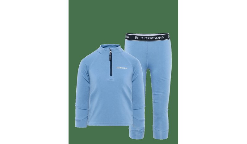 DIDRIKSONS Jadis Kids' Set - WINTER BLUE - 140 – kuva 1/2