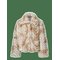 PIECES Pcplush Short Fluffy Jacket - CLOUD DANCER - M – kuva 1