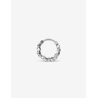JANE KOENIG Bead Twist Earring - SILVER - One Size