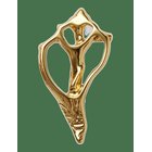 RODEBJER Rodebjer Petit Shell Brooch - GOLD - ONES