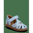 ANGULUS Sandals - Flat - Closed Toe - 4613/3619 SKY BLUE/SPRING MULT - 26
