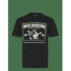 TRUE RELIGION Srs Puff Crew Tee - BLACK - M