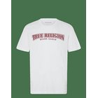 TRUE RELIGION Relaxed Painted Hs Tee - OPTIC WHITE W/ RED - XL