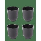 SERAX Cup Cast-Iron Inku By Sergio Herman Set/4 - BLACK - 15 CL