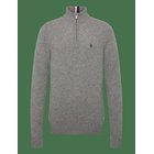 U.S. POLO ASSN. Kevin Reg Lw Hz Uspa M Knit - GREY MELANGE - L