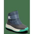 SOREL Children's Whitney Iii Strap Mid Wp - UNIFORM BLUE, JET - 25