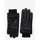 BARBOUR Barbour Quilt Leather Glove - BLACK - L