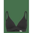ORGANIC BASICS Core Triangle Bralette - BLACK - S