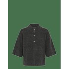 B.YOUNG Byotaja Cardigan - DARK GREY MELANGE - M