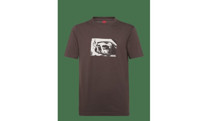 HUGO Dirom - BROWN OVERFLOW - XL – kuva 1/2