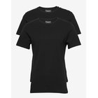 BREAD & BOXERS 2-Pack Crew-Neck - BLACK - XXL