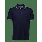 BISON Polo Piqué S/S - NAVY 625 - S