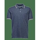 BISON Polo Piqué S/S - BLUE 625 - L