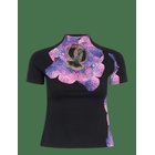 DESIGUAL Ts_Orchidpruple_Lacroix - BLACK - XS