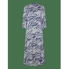 BRUUNS BAZAAR Floretbbclarenas Dress - BLUE LACE PRINT - 34