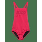 SPEEDO Endurance+ Logo Thinstrap Swimsuit - POST IT PINK - 10