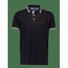 BISON Polo Piqué S/S - BLACK - M