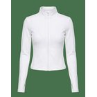 DROP OF MINDFULNESS Butter Soft Neu Zip Cardigan - OPTIC WHITE - L