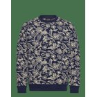 SCOTCH & SODA Printed Relaxedfit Sweatshirt - LUCKY BANDANA DRESS BLUES - XXL