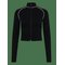 AIM´N Shape Seamless Contrast Zip Jacket - BLACK - L – kuva 1