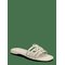 TOMMY HILFIGER Th Script Flat Mule Lth - CLASSIC BEIGE - 37 – kuva 1