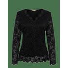 CULTURE Culively Blouse - BLACK - M