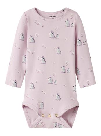 NAME IT Nbfodele Ls Slim Body Bf - LIGHT LILAC - 62