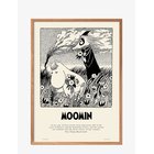 PSTR STUDIO Moomin X Pstr Studio - Summer Flowers - NATURAL - 70X100 cm