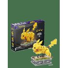 MEGA POKÉMON Pokémon Motion Pikachu Building Brick Set With Mechanized Motion (1095 Pieces) - MULTI COLOR - One Size