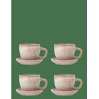 BLOOMINGVILLE Brenta Cup W/Saucer - ROSE - 185 ml