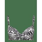PANOS EMPORIO Zebra Lydia Top - OFFWHITE/BLACK - 40