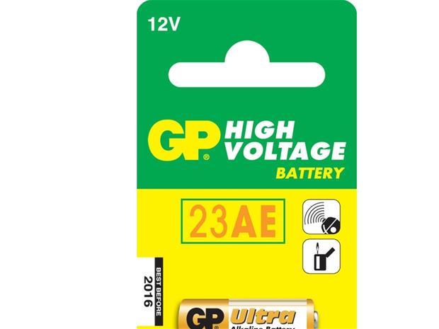 GP Batteries – High voltage 23A 1 Pack (B) (103020) – kuva 6/7