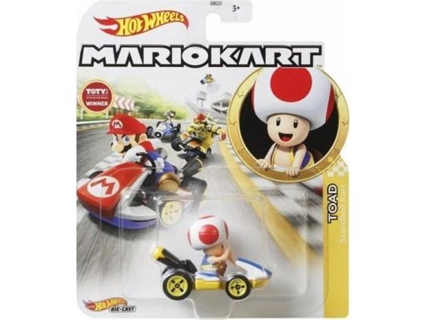 Hot Wheels Mario Kart Toad Standard Kart