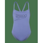 SPEEDO Endurance+ Logo Thinstrap Swimsuit - MOONLIGHT LAVENDER - 6