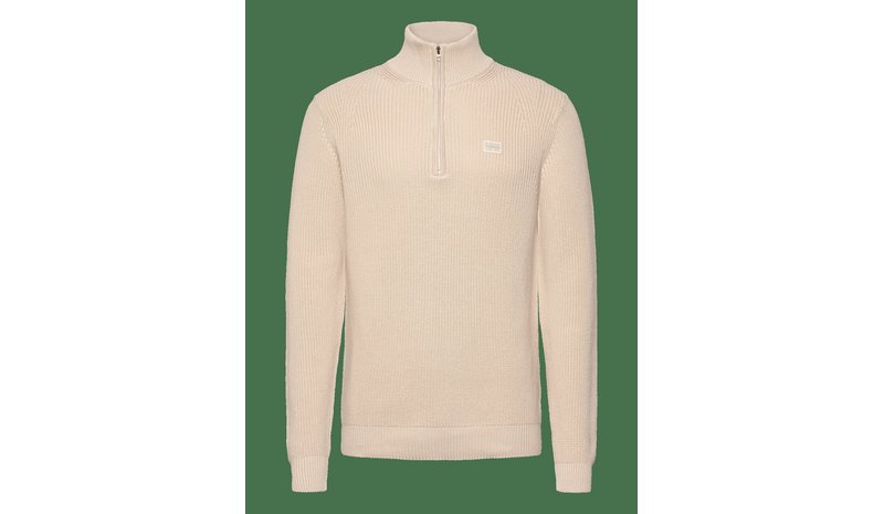 G-STAR Pullover Half Zip Knit - WHITEBAIT - L – kuva 1/2