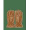 EDWIN Function Gloves - Brown - BROWN - S/M – kuva 1