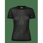 FILIPPA K Lyocell Cashmere Tee - BLACK - S