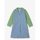 JUNA Bæk&Bølge Beate Coat S/M Blue/Green - BLUE/GREEN - S/M